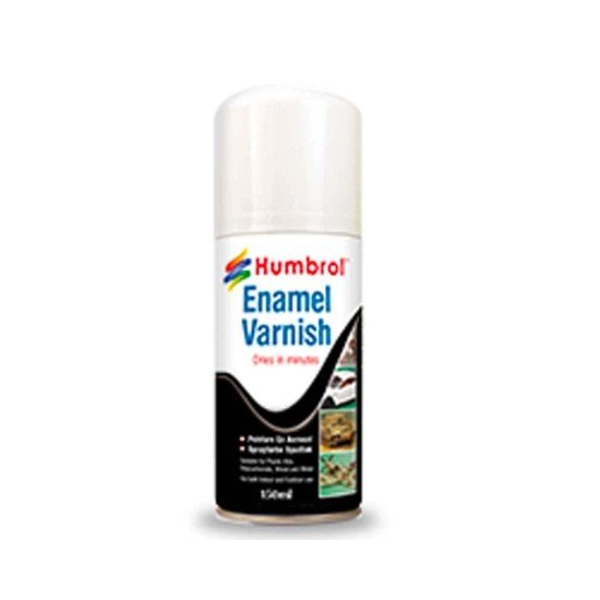 Humbrol 150ml Sprays # AD6997 Enamel Gloss Varnish