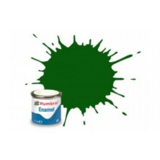 Humbrol No.1 Tinlets #3 (6) Brunswick Green Gloss 