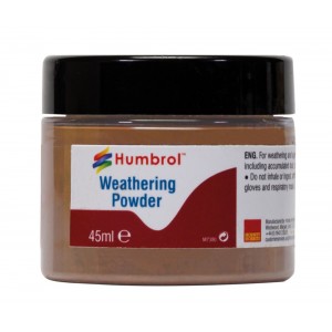Humbrol Weathering Powder 45ml (3) AV0018 Light Rust 