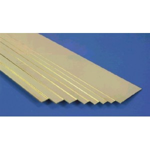 K&S Metal MKS-8247 (1) Brass Strip 0.064 x ¾ x 12"