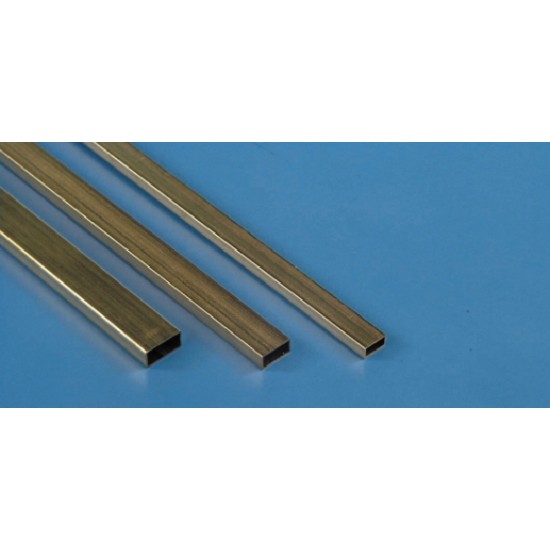 K&S Metal MKS-8268 (1) Rectangular Brass Tube 3/16 x 3/8 x 12"