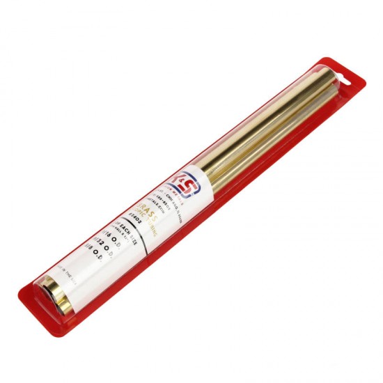 K&S Metal MKS-3402 Brass (Large) Telescopic Tubing Pack