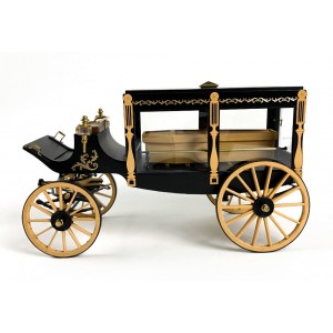 MS6009 Horse Drawn Hearse 