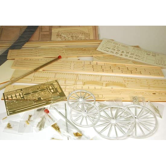 MS6004  Western Mountain Buckboard Wagon