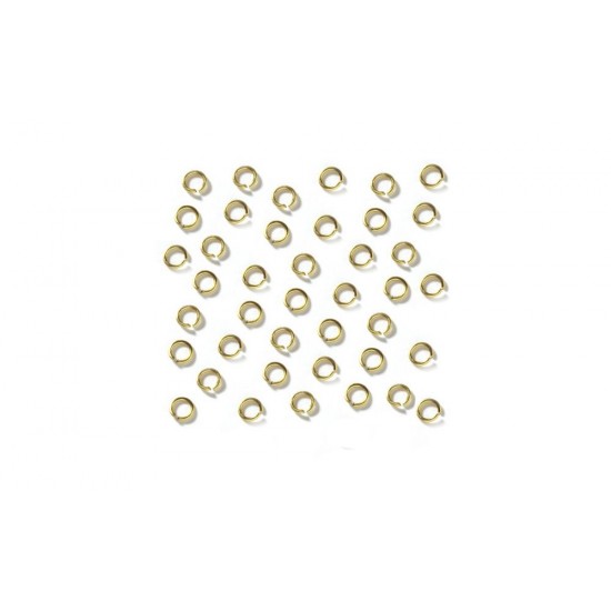 17005 - 3mm Brass Rings (200 per pack)