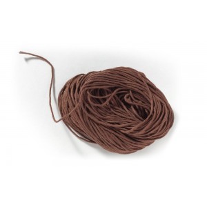 17036 - 1.5mm Brown Cotton Thread (2 metres)