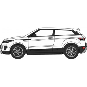 76RRE002 Range Rover Evoque Coupe Fuji White