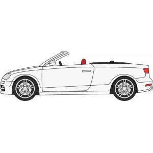 76S3001 Audi S3 Cabriolet Glacier White 