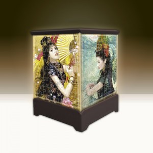 Jigsaw Lantern Q1040 Derjen Dancing Girls