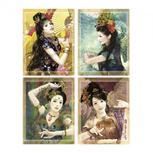 Jigsaw Lantern Q1040 Derjen Dancing Girls