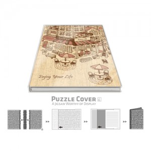 Jigsaw Notebook Cover Y1014 Love Corner