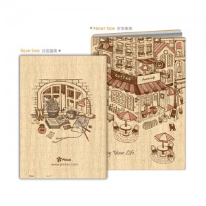 Jigsaw Notebook Cover Y1014 Love Corner