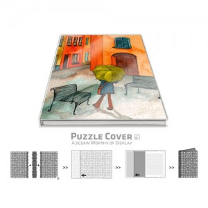 Jigsaw Notebook Cover Y1017 Les Rues Tranquilles