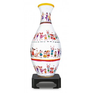 3D Jigsaw Vase S1009 Children