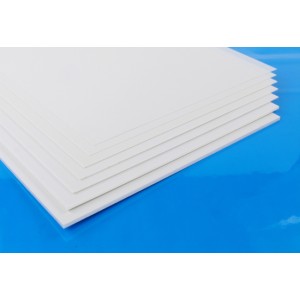 Plastruct SSS110 (2) White Sheet 2.5mm x 175mm x 300mm