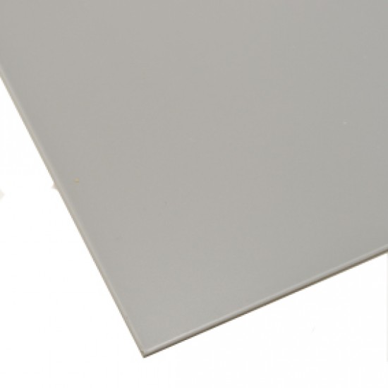 Plastruct SSA106 (2) Grey ABS Sheet 1.5mm x 175mm x 300mm