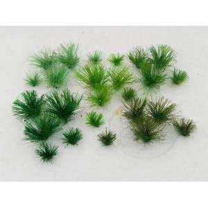 5mm Assorted Green Tufts 01020 (30 per pack)