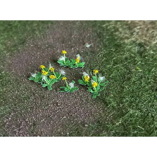 N Gauge Dandelions 01035 (14 per pack)