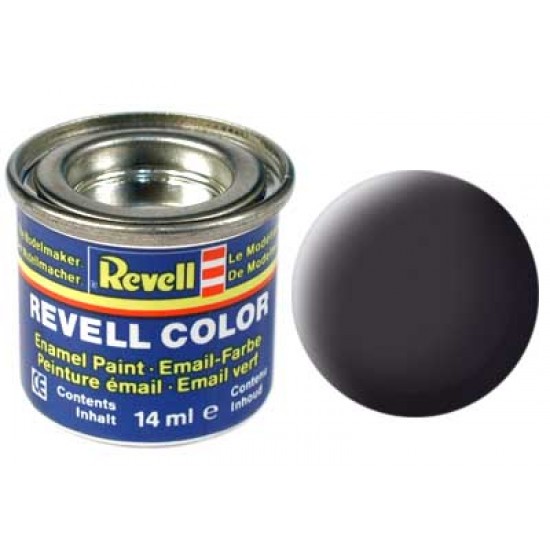 Revell 14ml Tinlets #6 (6) Tar Black Matt