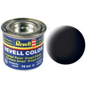 Revell 14ml Tinlets #8 (6) Black Matt