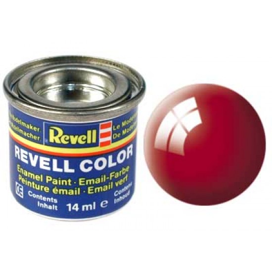 Revell 14ml Tinlets #31 (6) Fiery Red Gloss