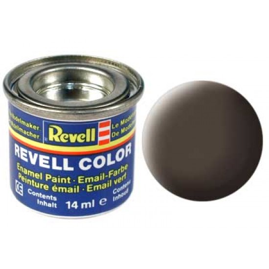 Revell 14ml Tinlets #84 (6) Leather Brown Matt