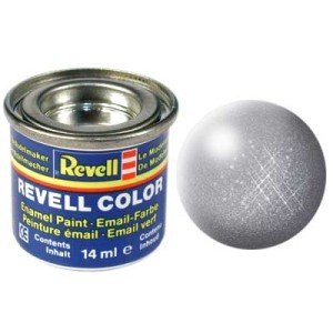 Revell 14ml Tinlets #91 (6) Steel Metallic