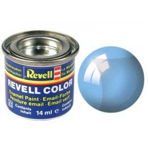 Revell 14ml Tinlets #752 (6) Blue Clear