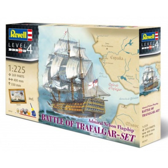 Revell 05767 HMS Victory Battle of Trafalger Gift Set