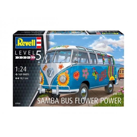 Revell 07050 VW Samba T1 'Flower Power'