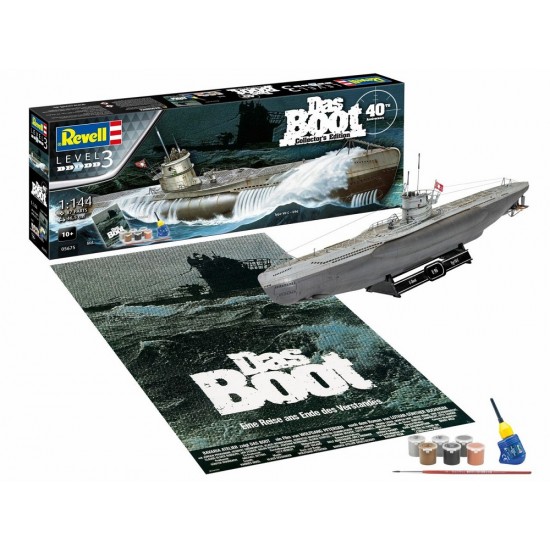 Revell 05675 Das Boot 40th Anniversary Gift Set 1:144  