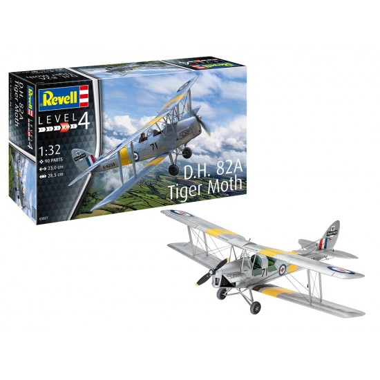 Revell 03827 DH 82A Tiger Moth 1:32