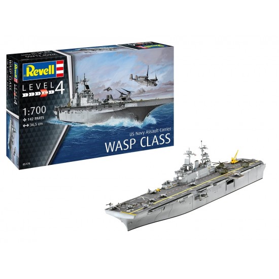 Revell 05178 Assault Carrier USS Wasp Class 