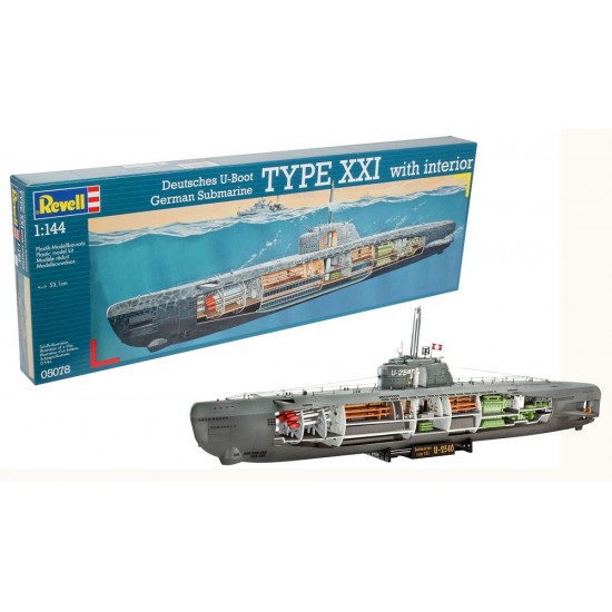 Revell 05078 U-Boat Type XXI Revell 05078 U-Boat Type XXI