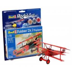 Revell 64116 Model Set Fokker Dr.1 Triplane