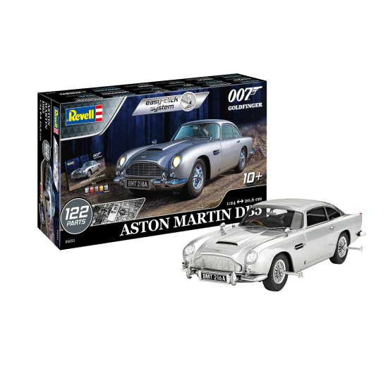 Revell 05653 James Bond Aston Martin DB5 Goldfinger (Easy Kit)