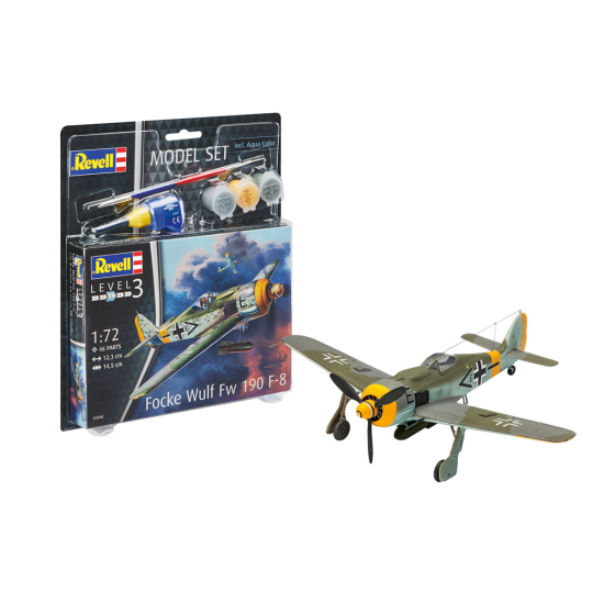 Revell 63898 Model Set Folke Wulf Fw190F8